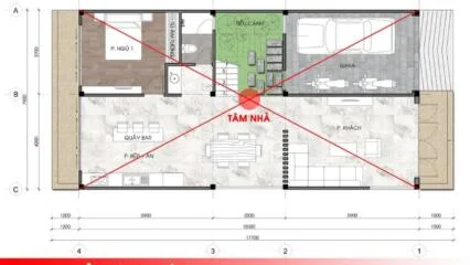 Tâm Nhà – Vị Trí Quan Trọng Trong Phong Thủy Nhà ở